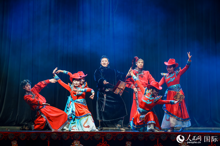 古典舞《清庭云月》表演。活動(dòng)主辦方供圖