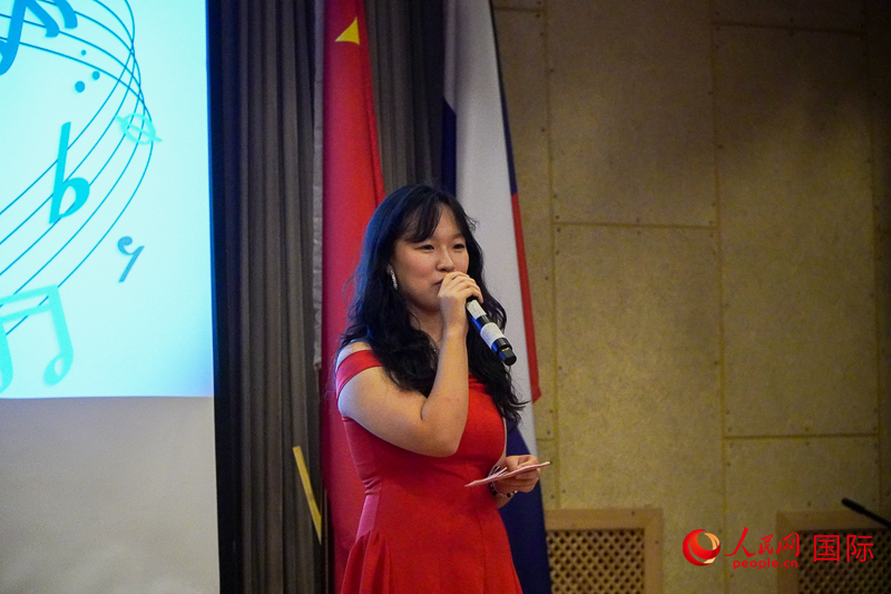 “青春留聲”2025中俄學生歌手大賽在莫斯科舉辦。實習生 謝六點攝